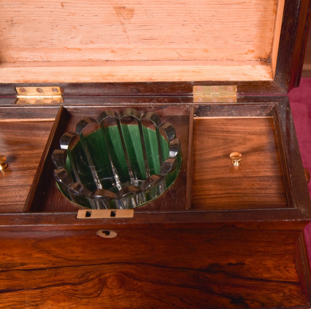 Victorian Rosewood Tea Caddy View VII