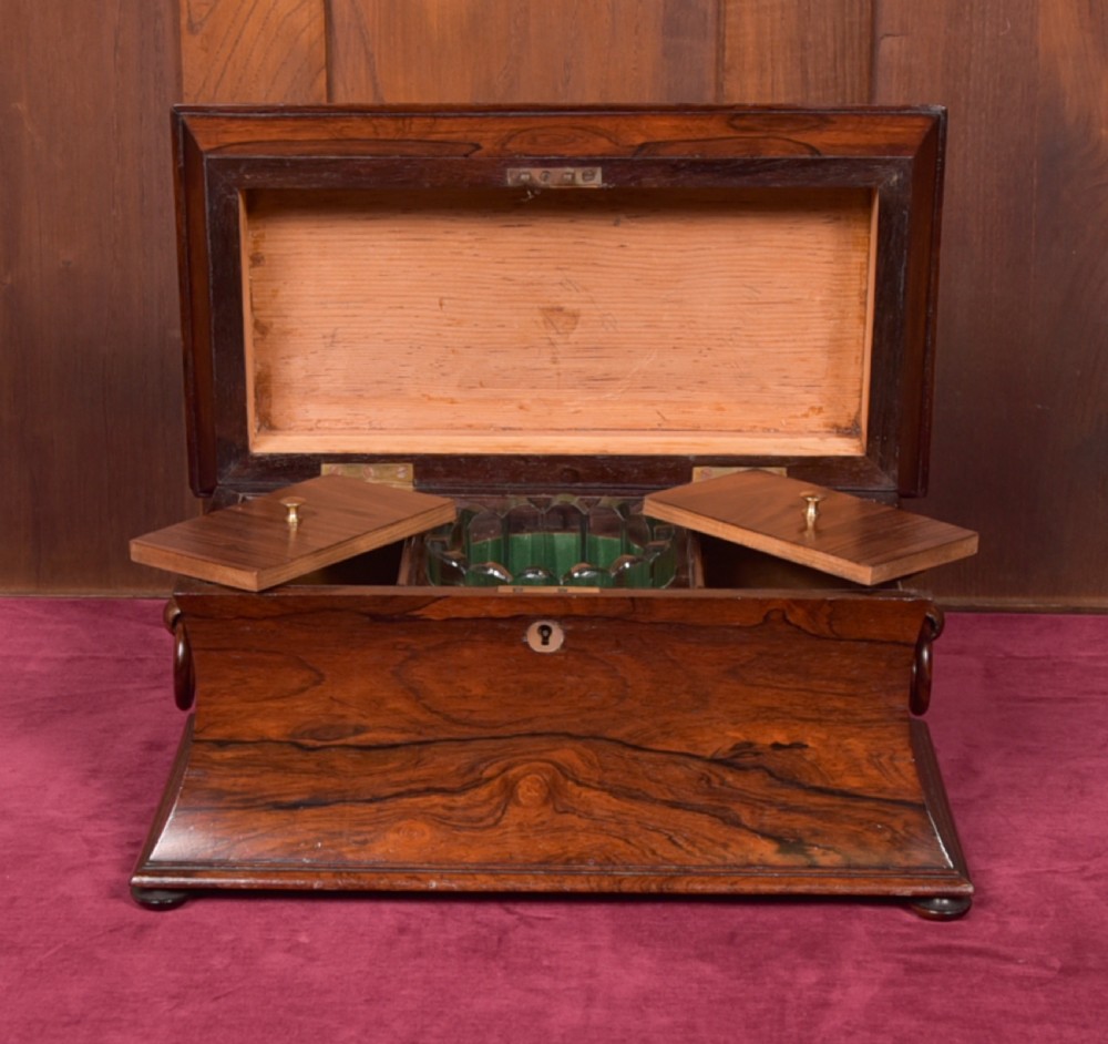 Victorian Rosewood Tea Caddy View VIII