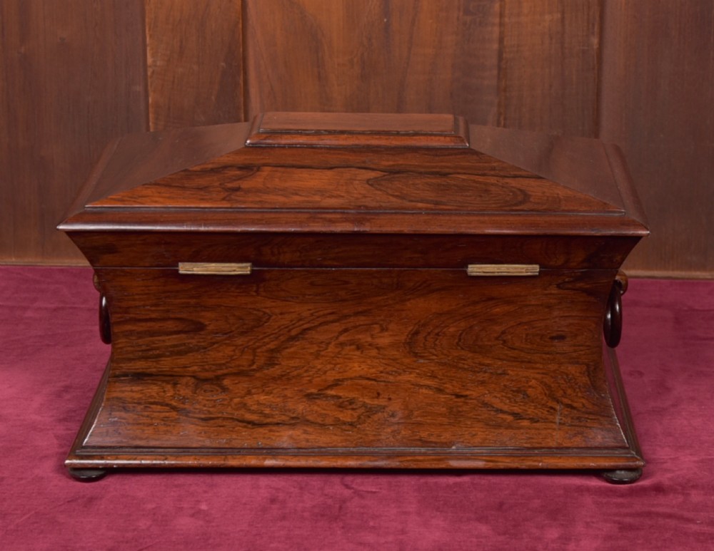 Victorian Rosewood Tea Caddy View IX