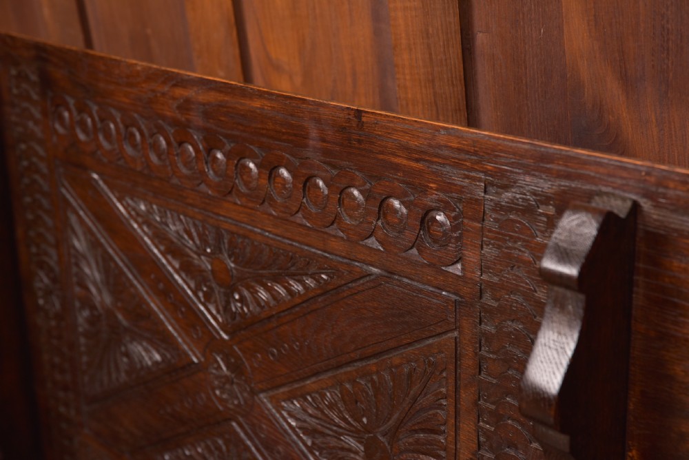 Edwardian Monk Bench View II