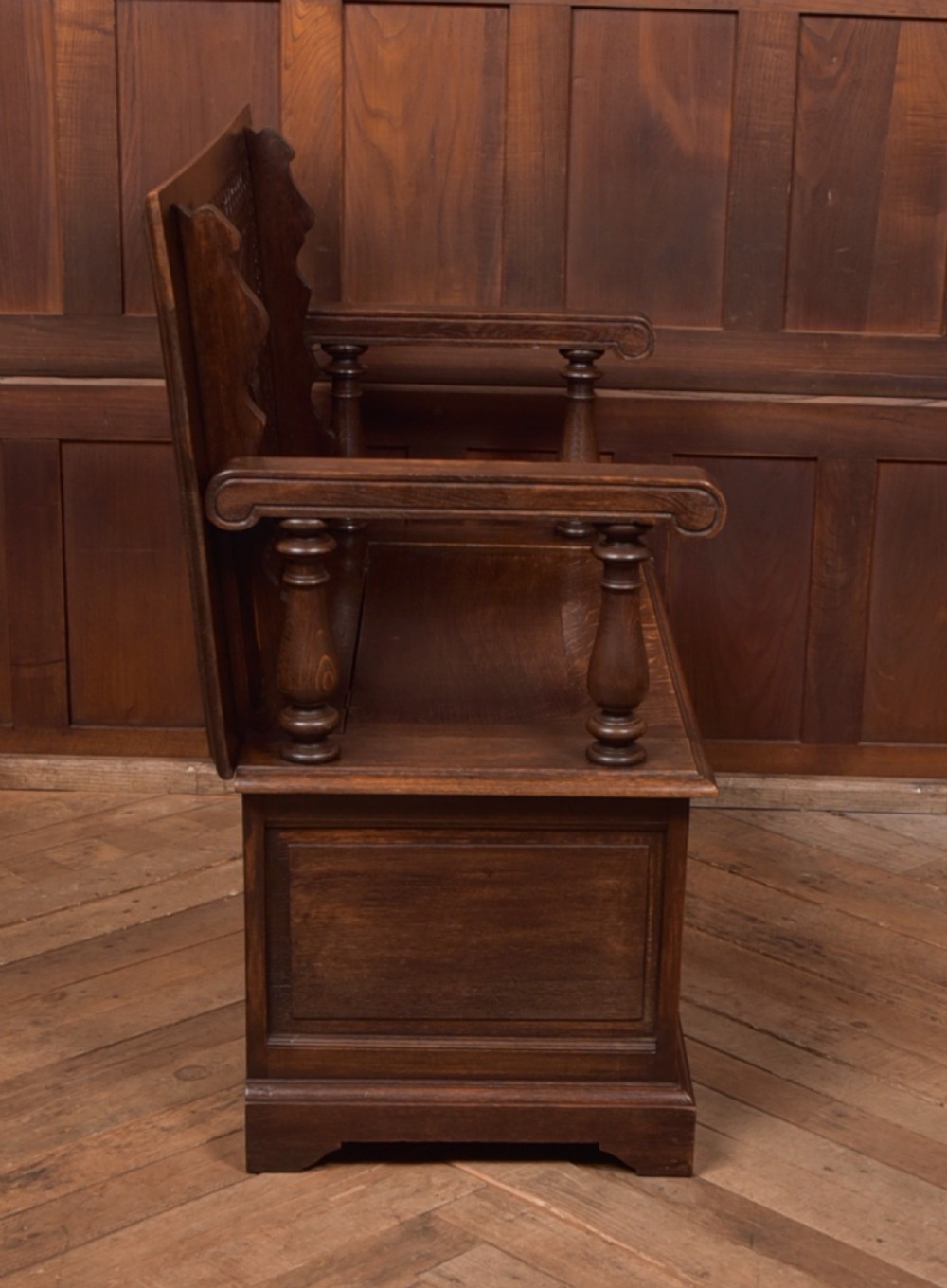 Edwardian Monk Bench View IX