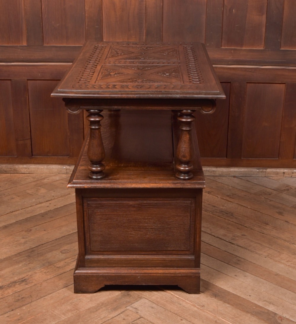 Edwardian Monk Bench View XI