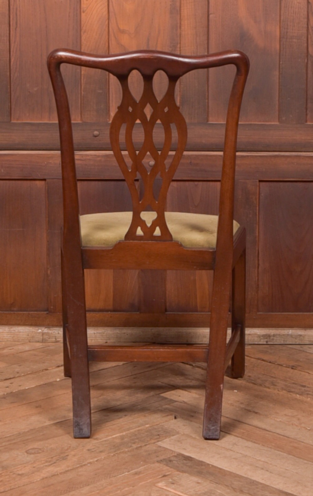 Set of 12 Edwardian Mahogany Dining Chairs View VI