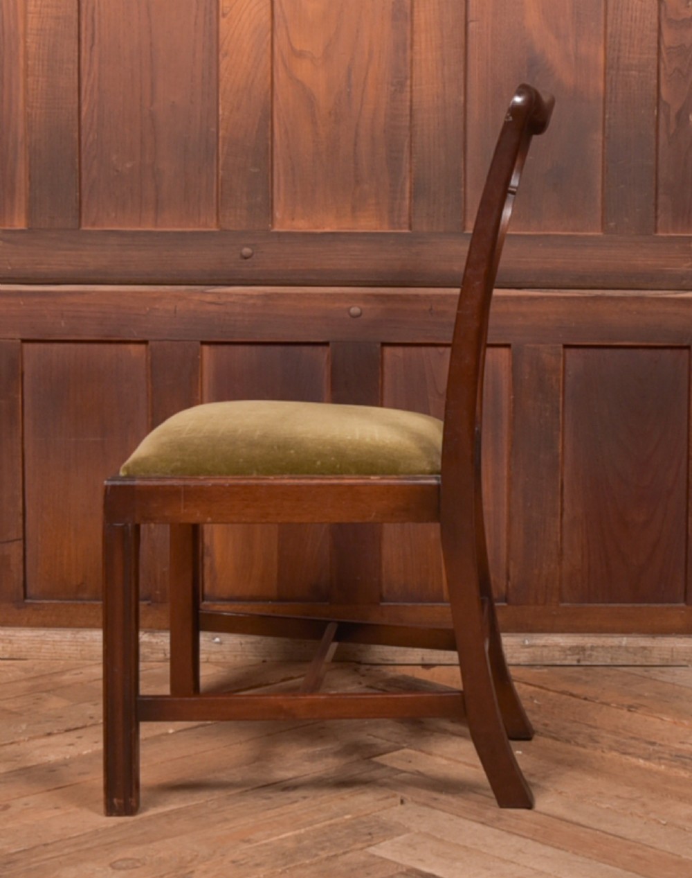 Set of 12 Edwardian Mahogany Dining Chairs View VII