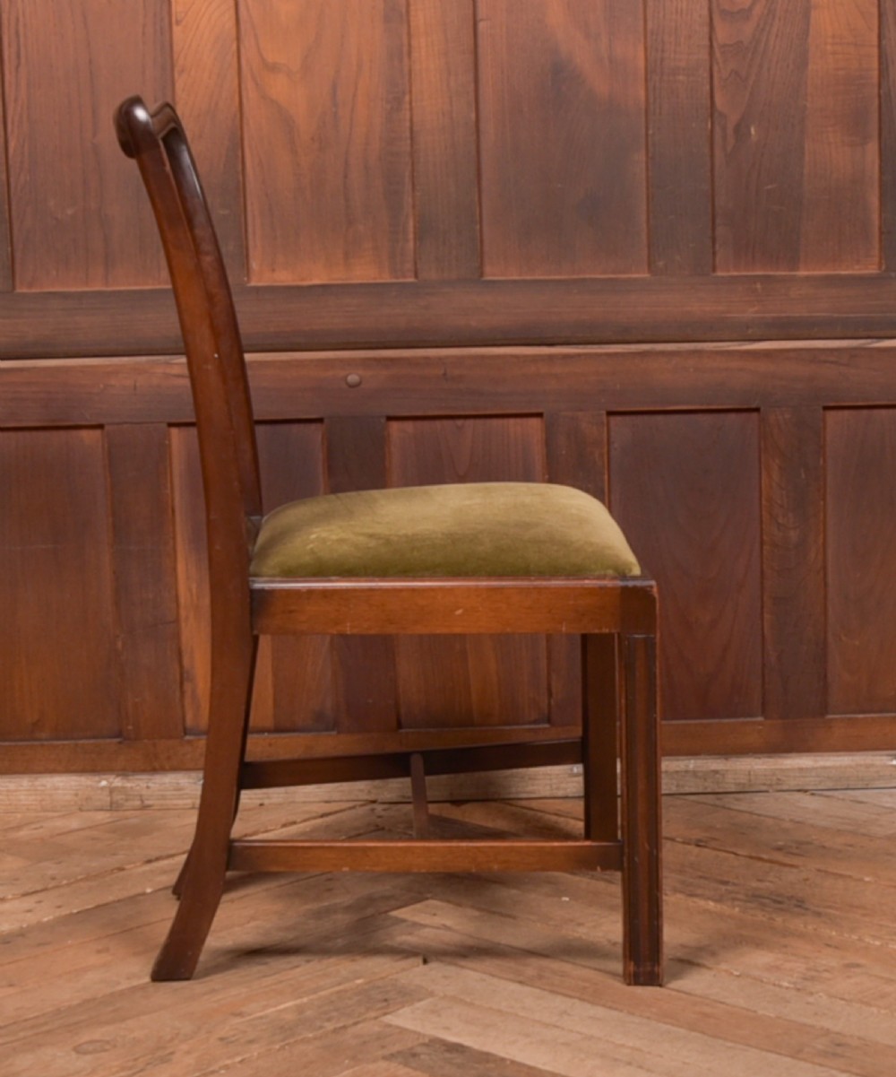 Set of 12 Edwardian Mahogany Dining Chairs View X