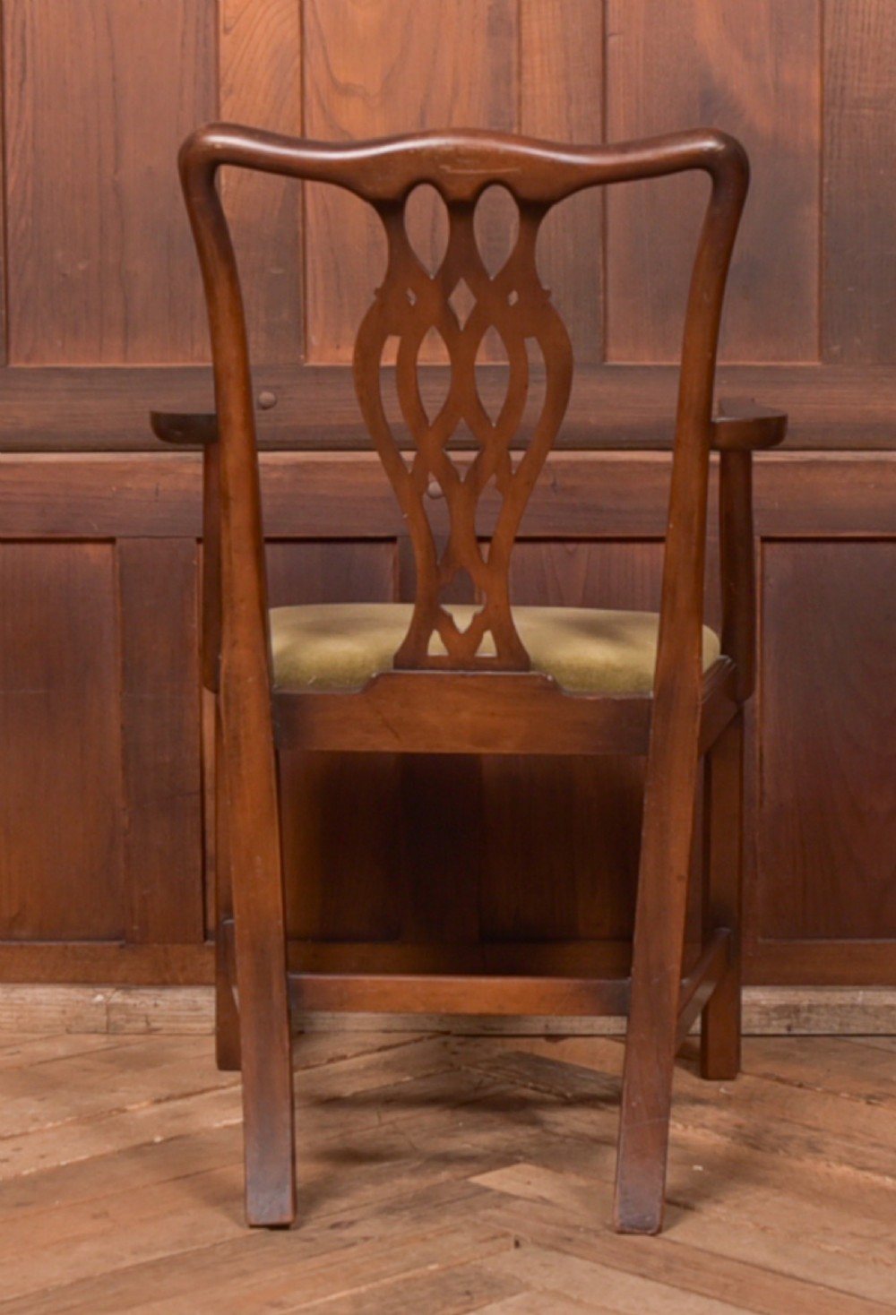 Set of 12 Edwardian Mahogany Dining Chairs View XIX