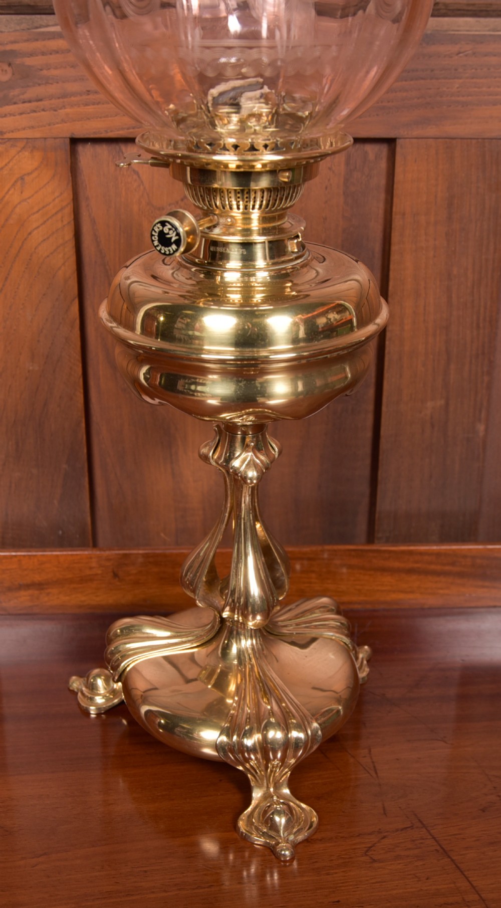 Victorian Messenger's Paraffin Lamp View IV