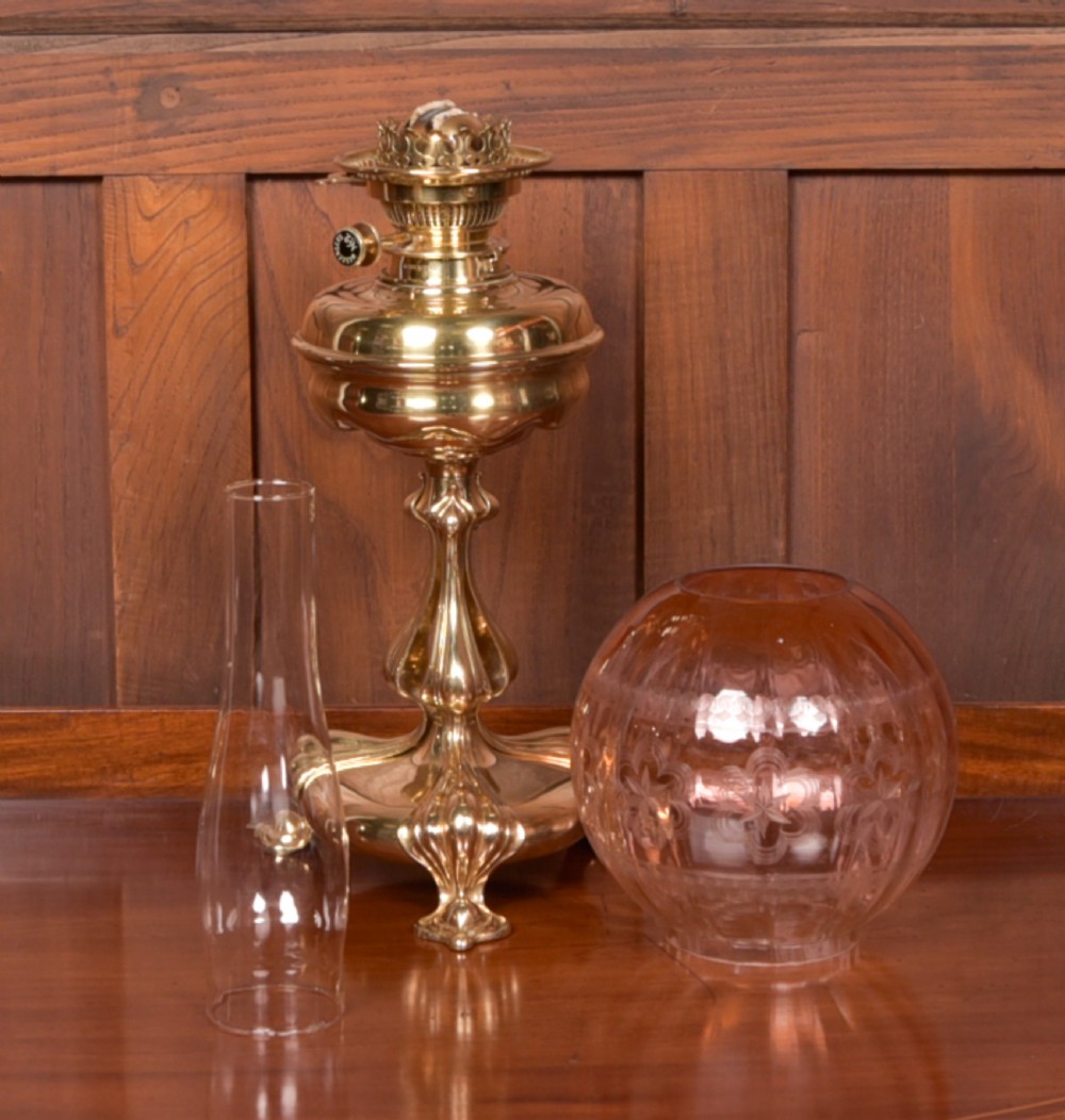 Victorian Messenger's Paraffin Lamp View V