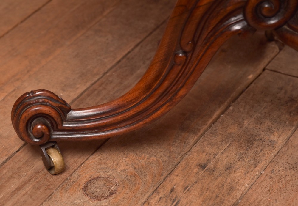 Victorian Marquetry Centre Table View XIV