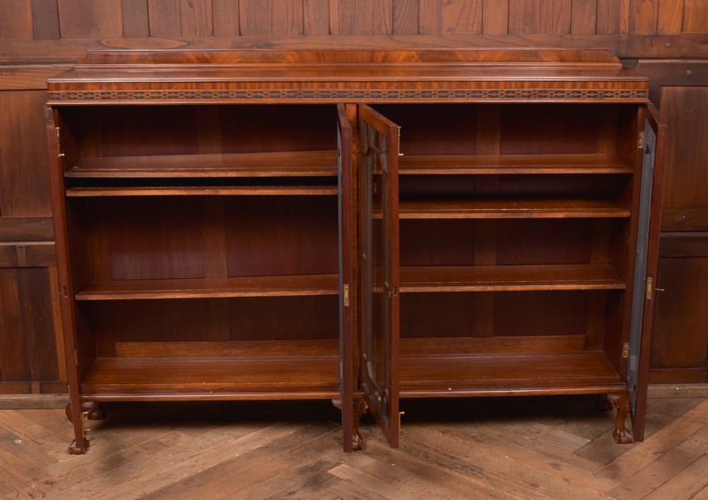 Edwardian Mahogany Bookcase View XI