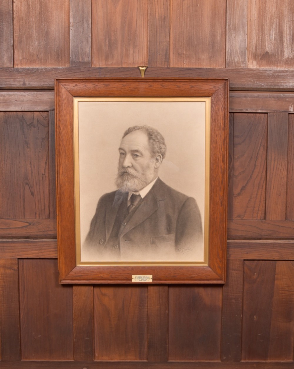 Framed Portrait of Mr James Campbell  View IV