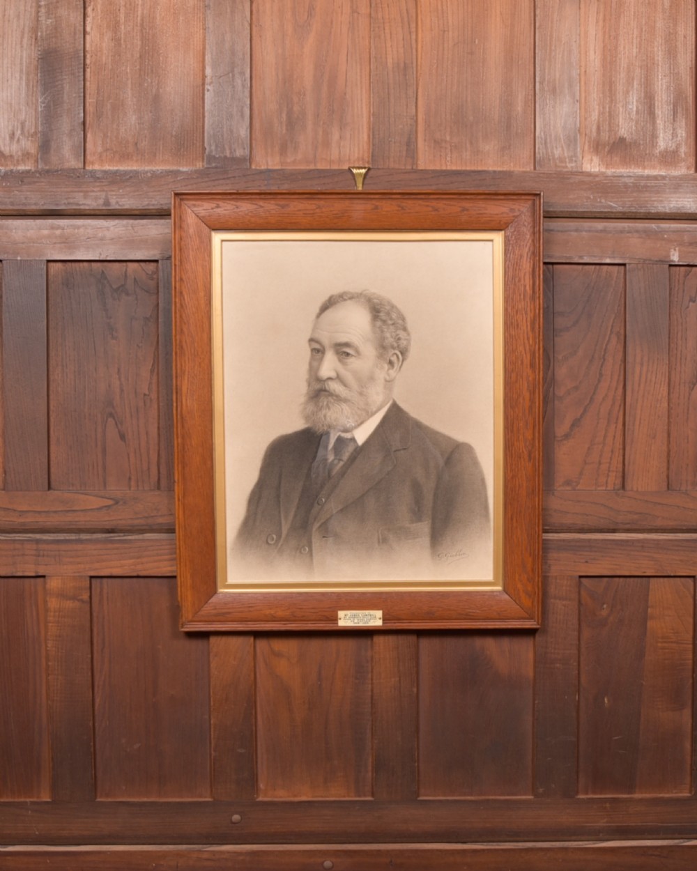 Framed Portrait of Mr James Campbell  View V