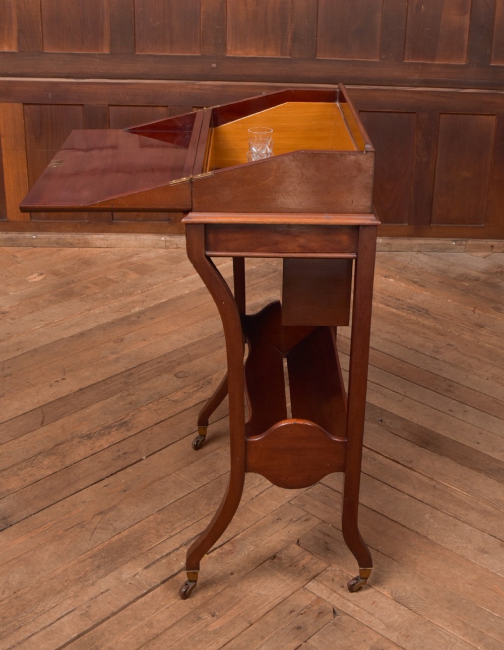 Edwardian Mahogany Drinks Cabinet View IX