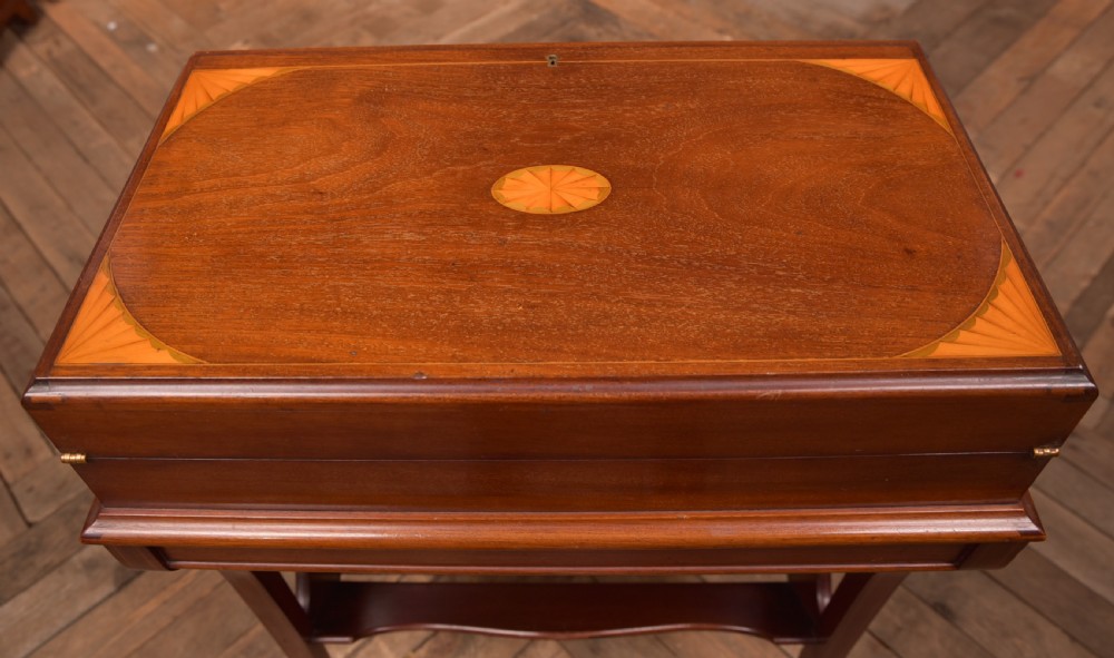 Edwardian Mahogany Drinks Cabinet View XI