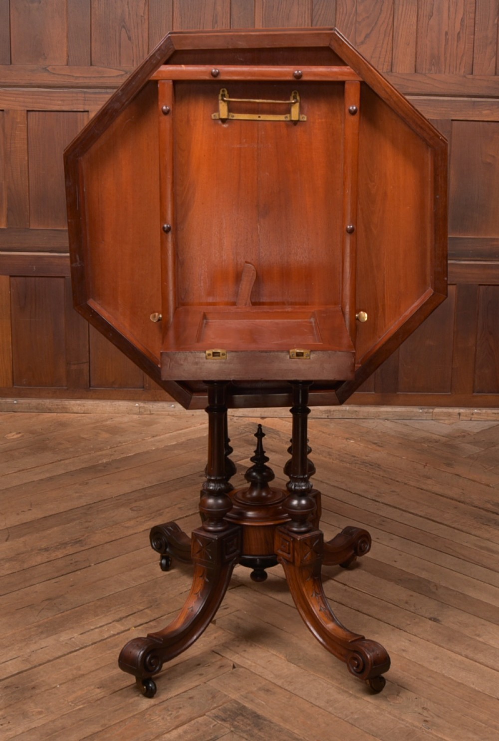Victorian Snap Top Centre Table View III