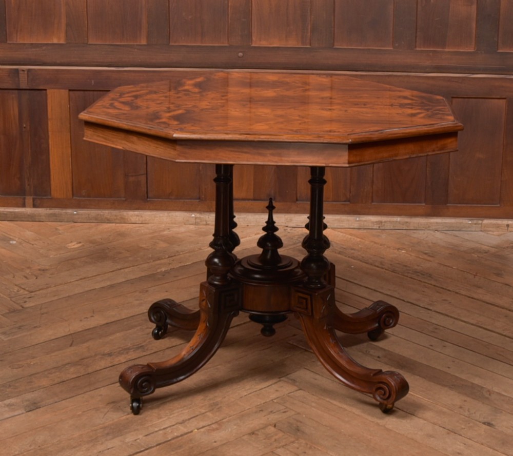 Victorian Snap Top Centre Table View V