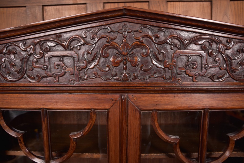 Chinese Rosewood Bookcase View X