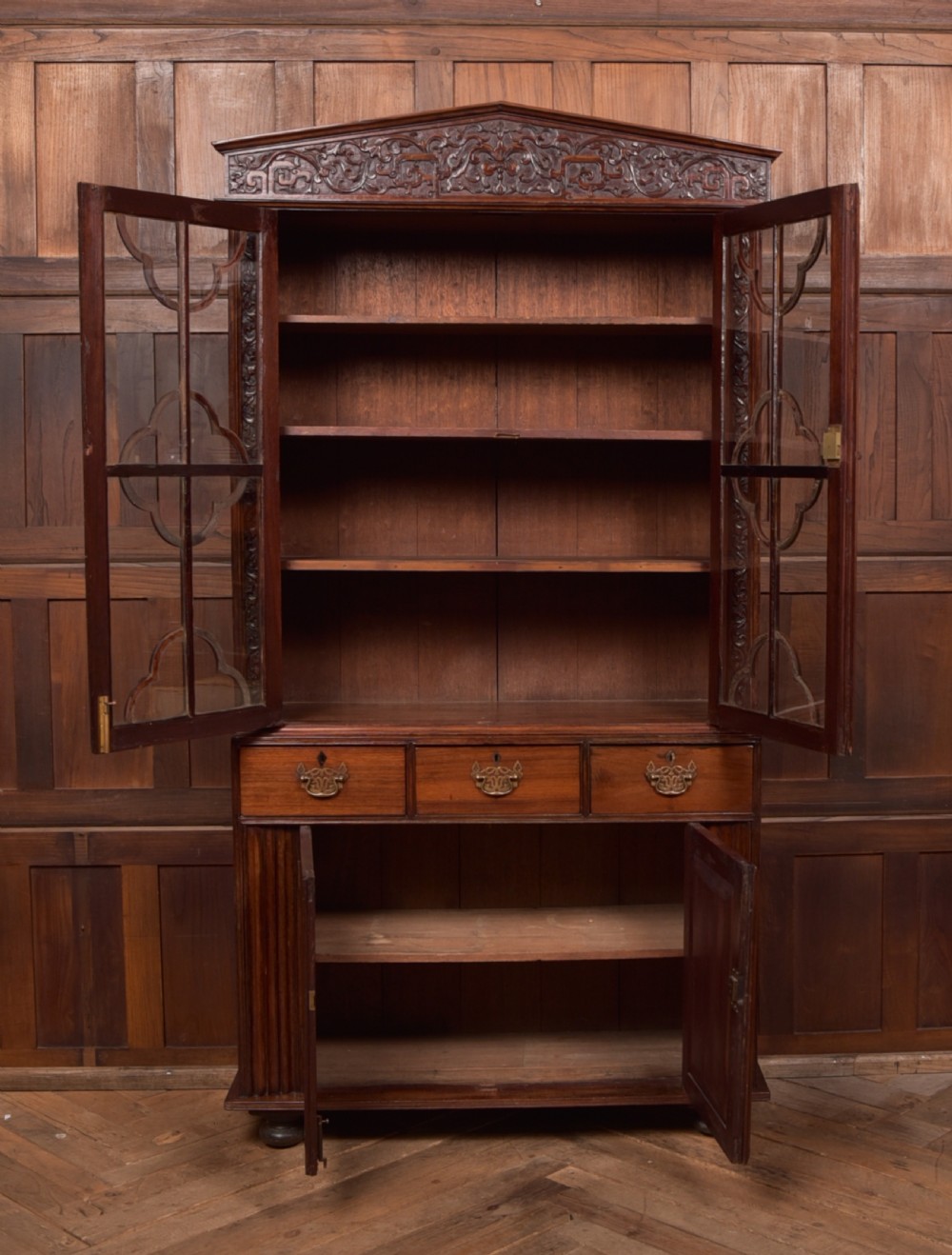 Chinese Rosewood Bookcase View XV