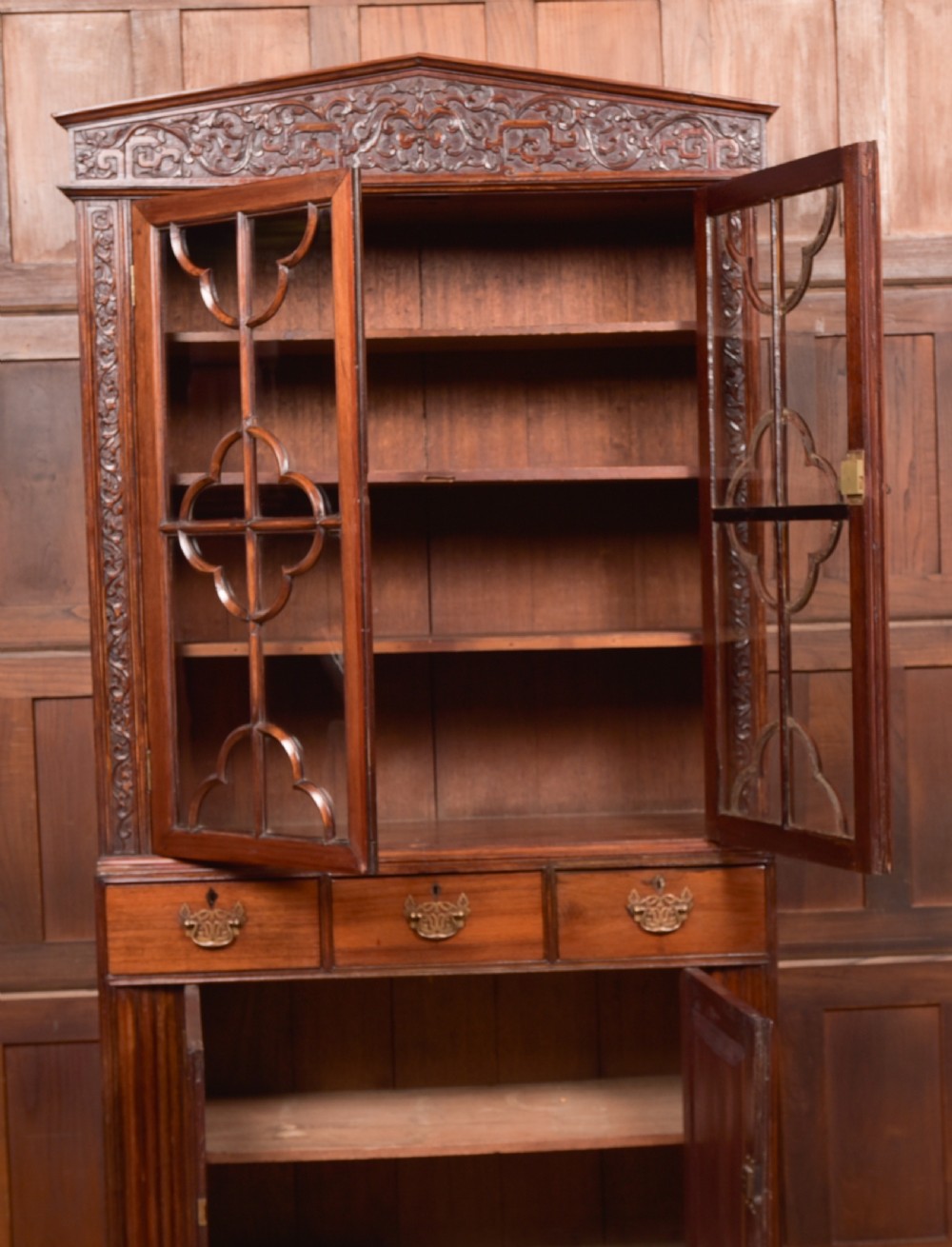 Chinese Rosewood Bookcase View XXVIII