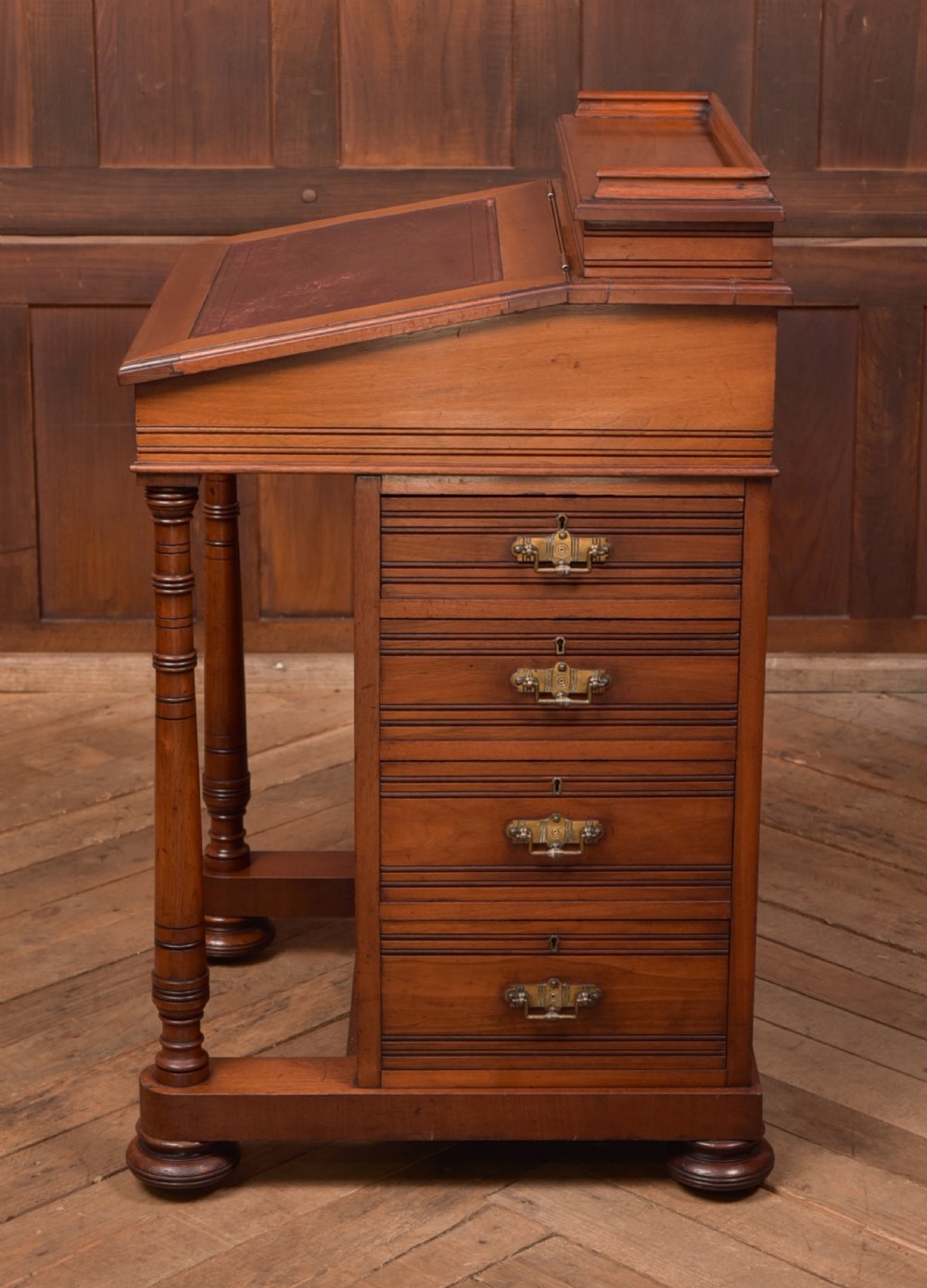  John Taylor & Son of Edinburgh Walnut Davenport View X