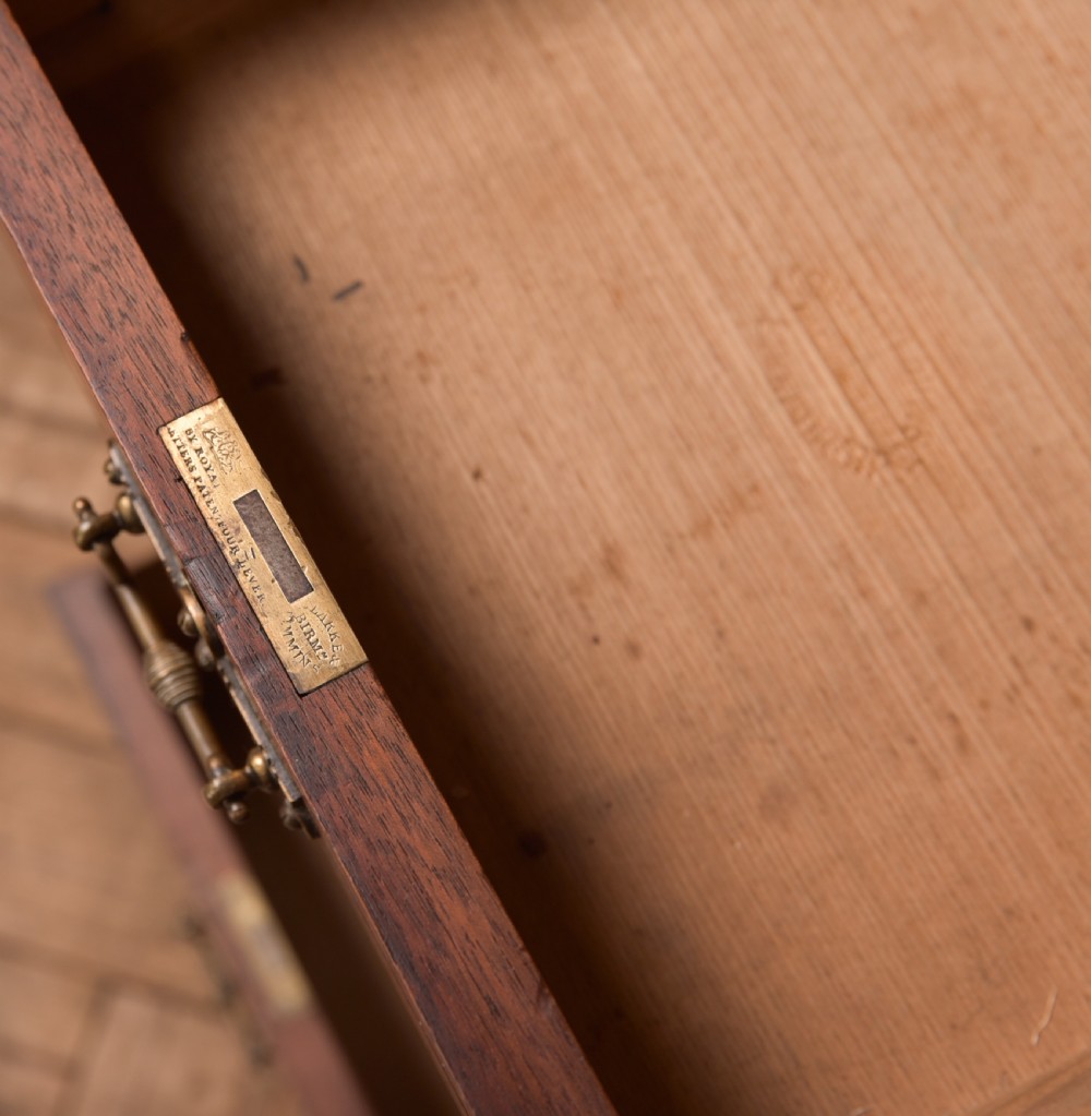  John Taylor & Son of Edinburgh Walnut Davenport View XIV