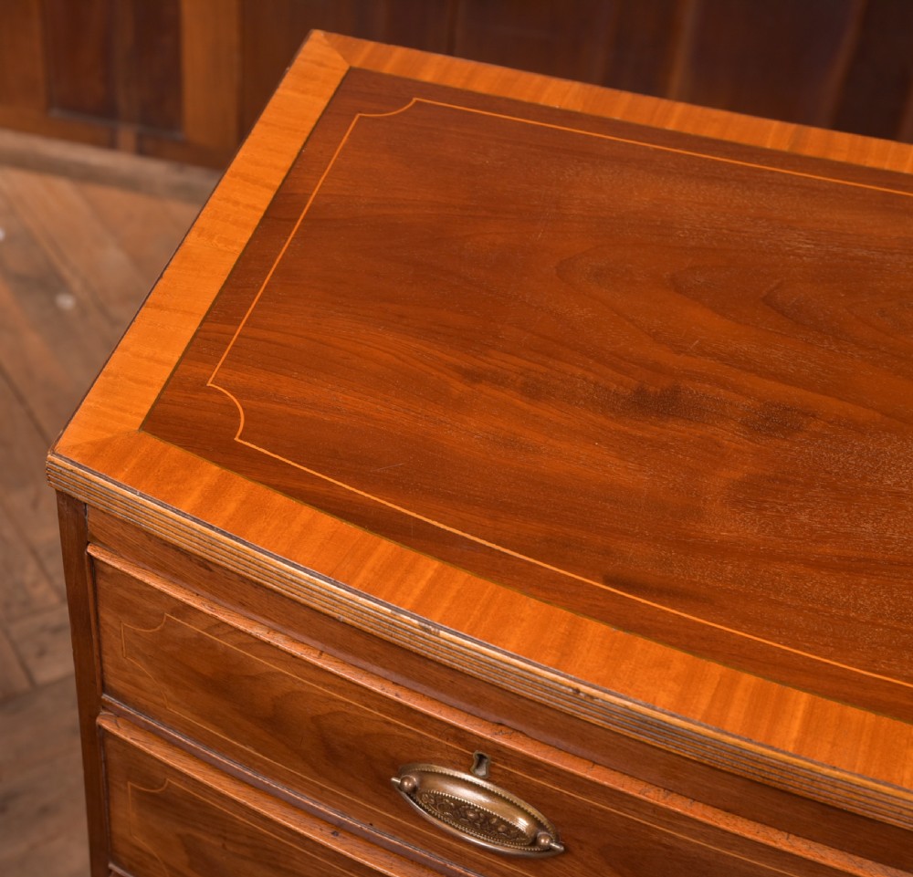 Georgian Bow Front Chest of Drawers View VIII