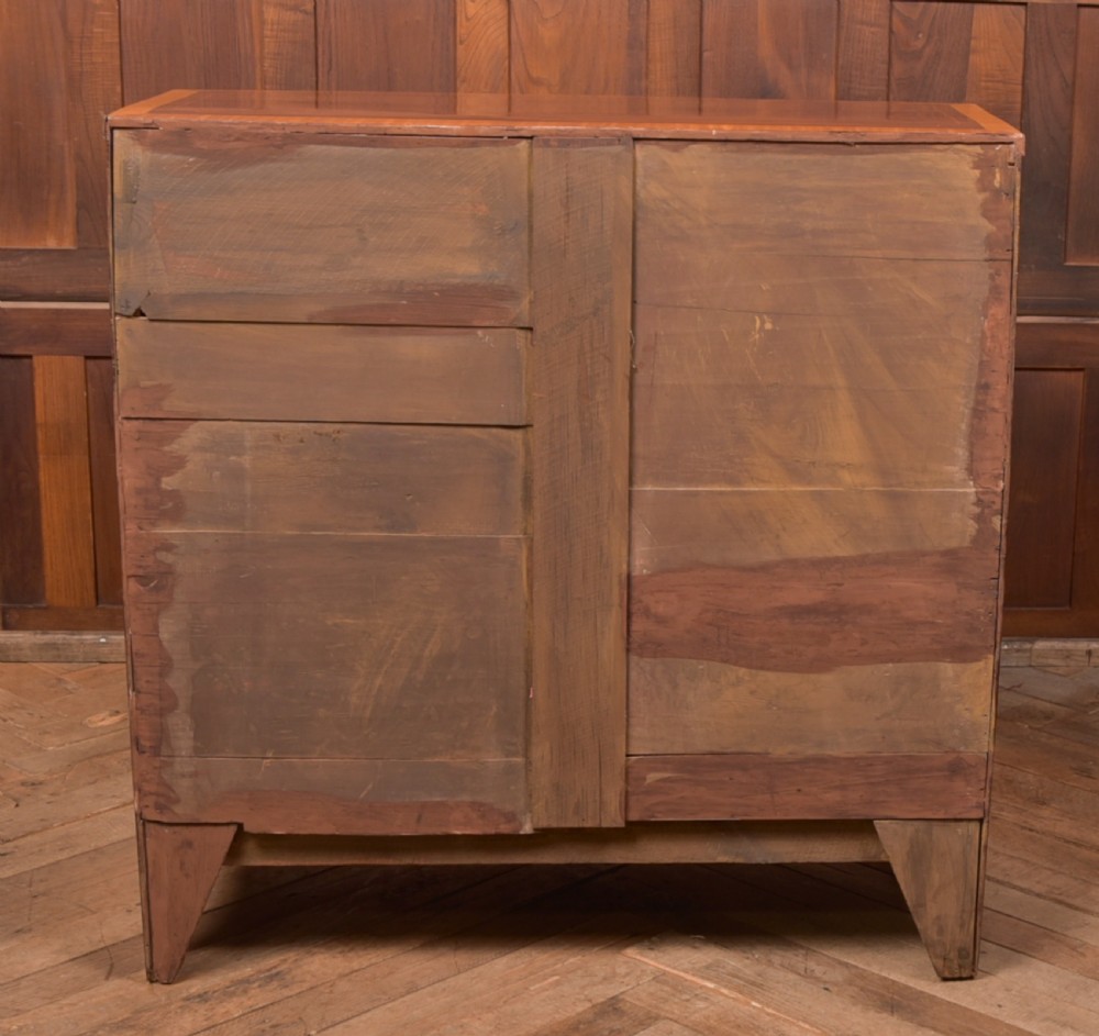 Georgian Bow Front Chest of Drawers View XI