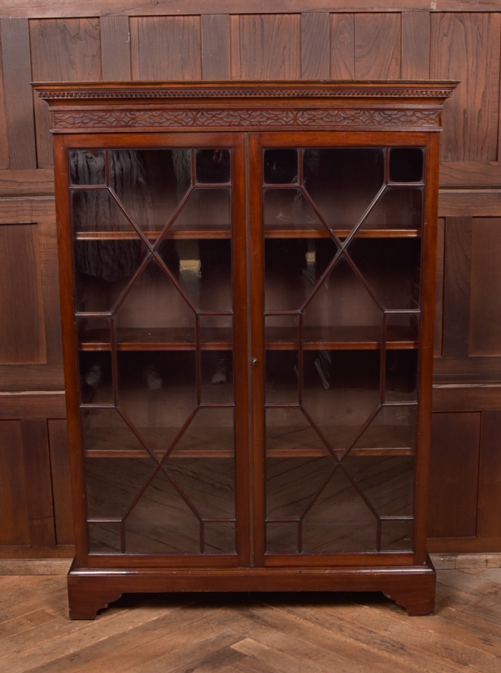 Edwardian Mahogany Bookcase View XII