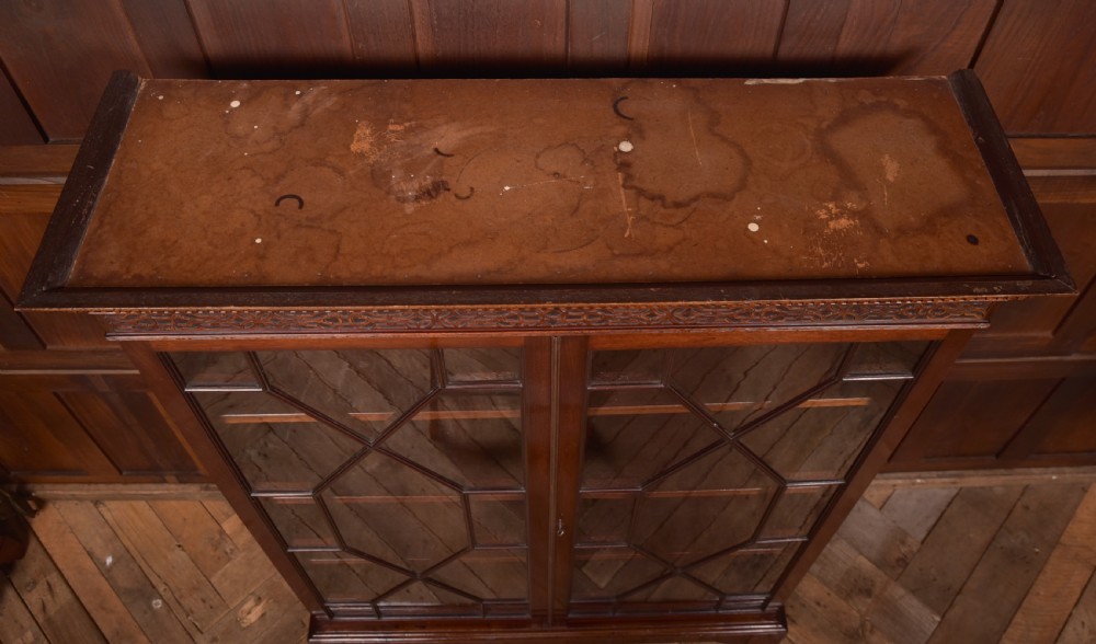Edwardian Mahogany Bookcase View XVI