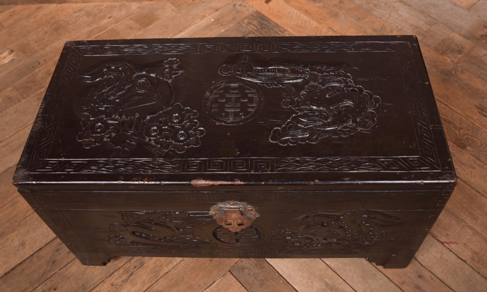 Chinese Camphor Wood Storage Box View II