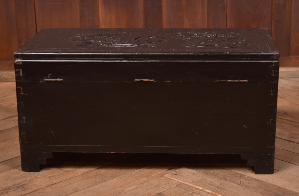 Chinese Camphor Wood Storage Box View V