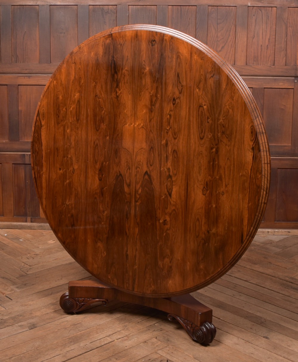 William IV Rosewood Snap Top Table View II