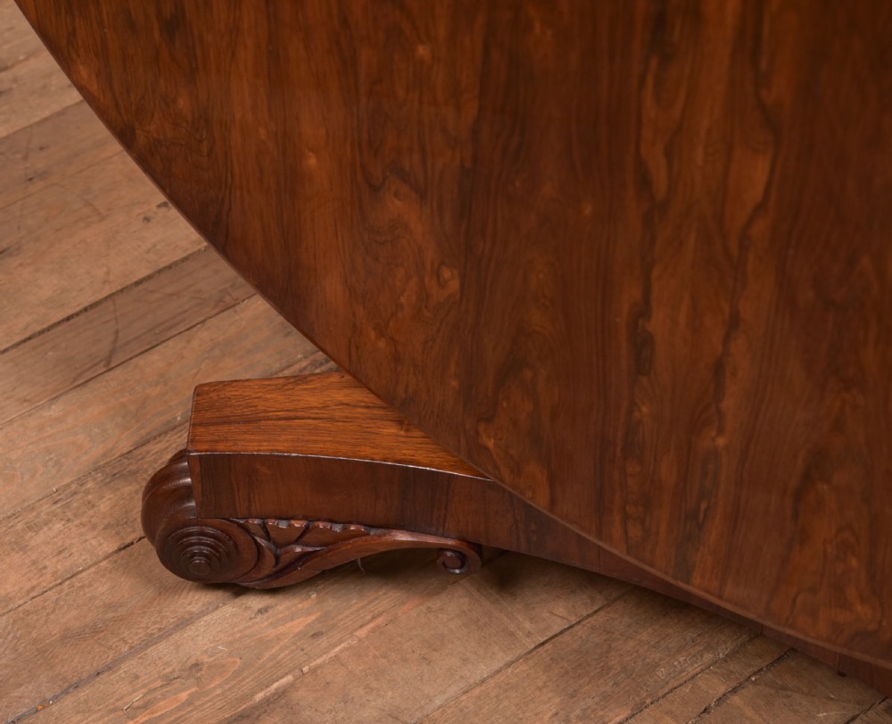 William IV Rosewood Snap Top Table View III