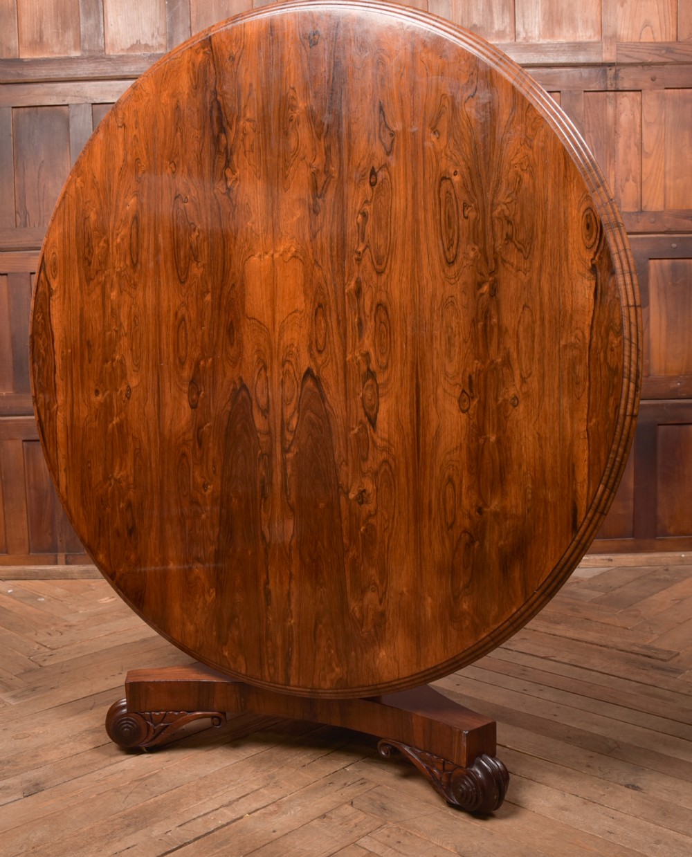 William IV Rosewood Snap Top Table View V