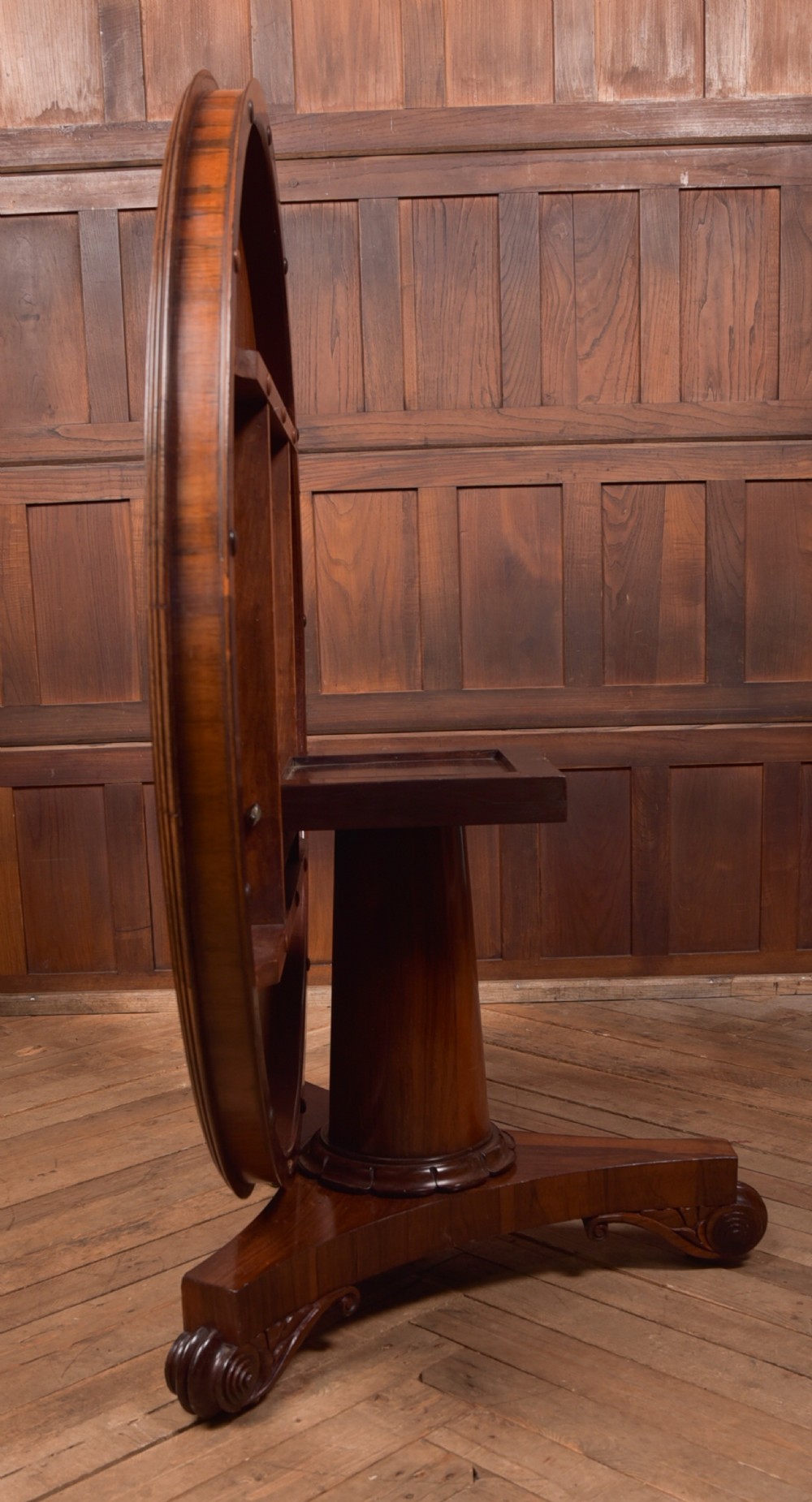 William IV Rosewood Snap Top Table View VI