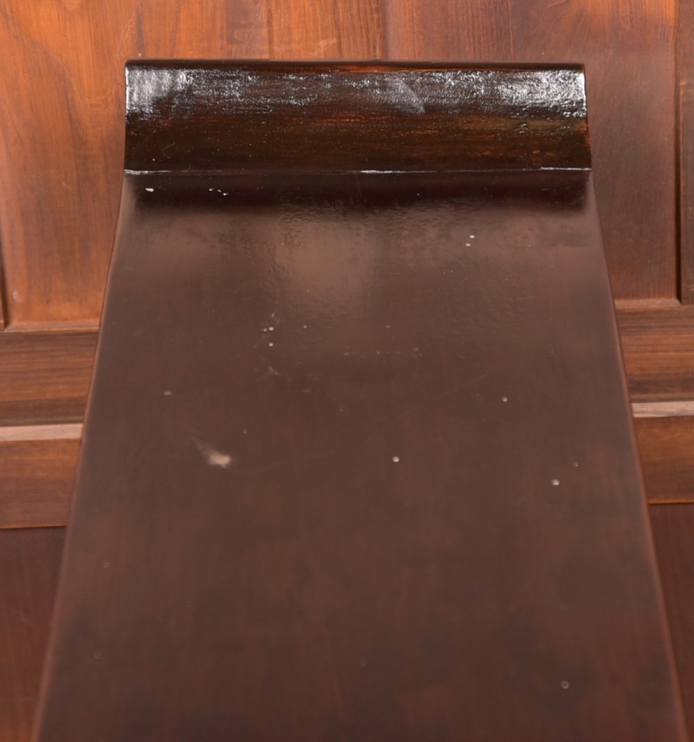 Black Lacquer Chinese Console Table View IX