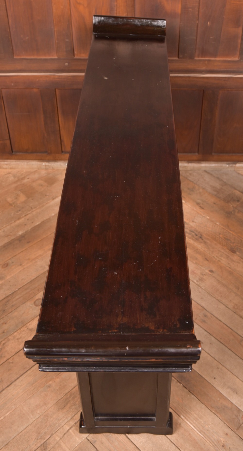 Black Lacquer Chinese Console Table View XII