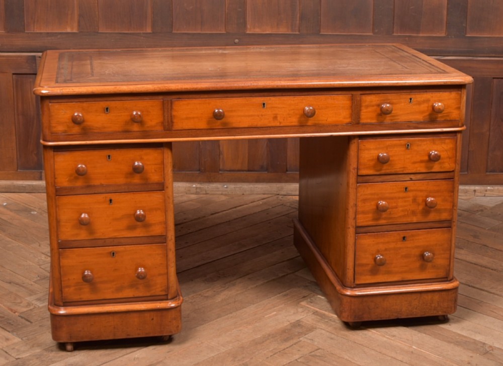 Victorian Knee Hole Writing Desk View III