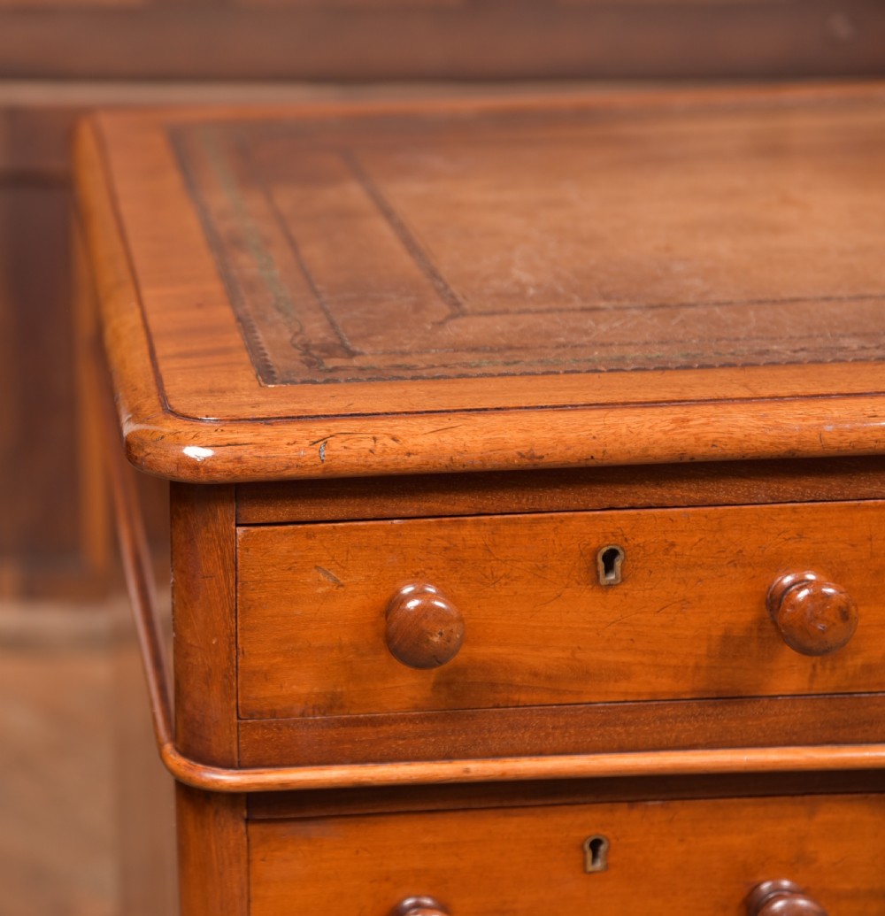 Victorian Knee Hole Writing Desk View IV