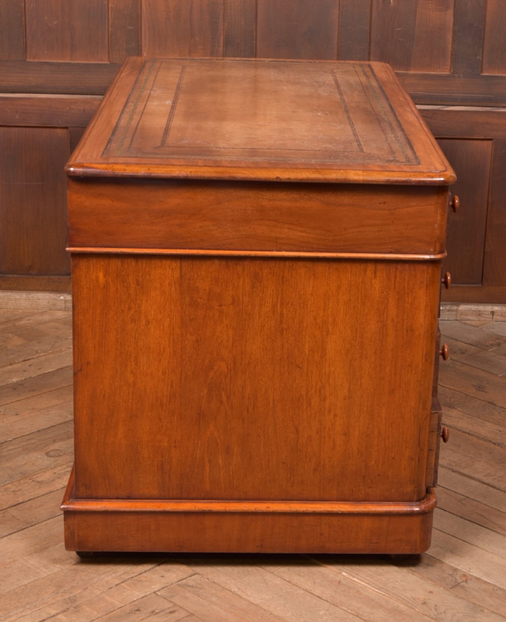 Victorian Knee Hole Writing Desk View XIII