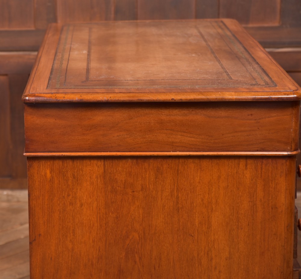 Victorian Knee Hole Writing Desk View XIV