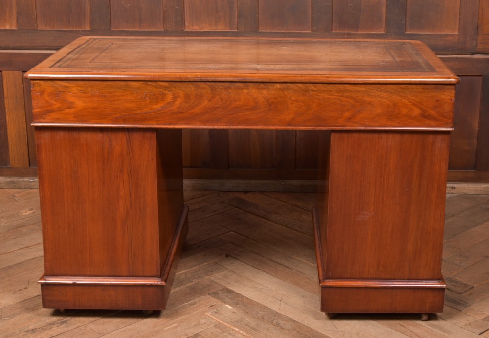 Victorian Knee Hole Writing Desk View XVI