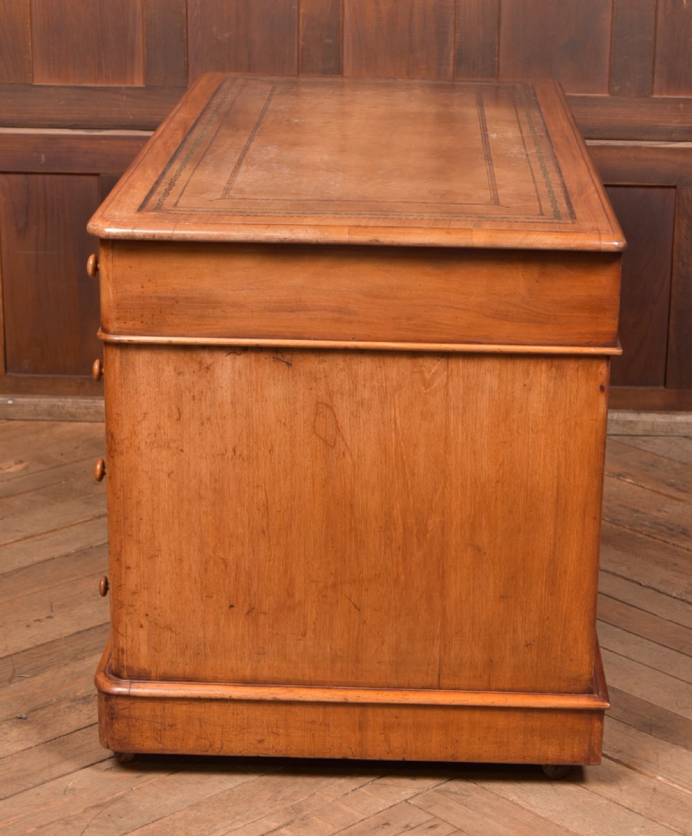 Victorian Knee Hole Writing Desk View XVII