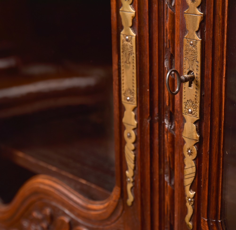 Victorian French Oak Armoire View II