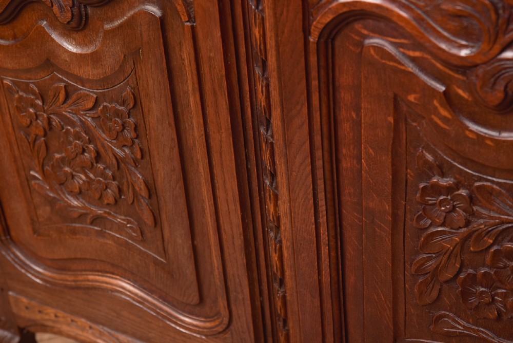 Victorian French Oak Armoire View IV