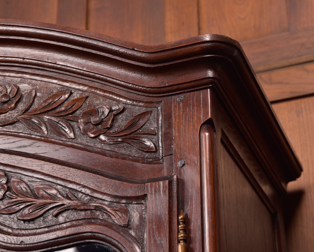 Victorian French Oak Armoire View VIII