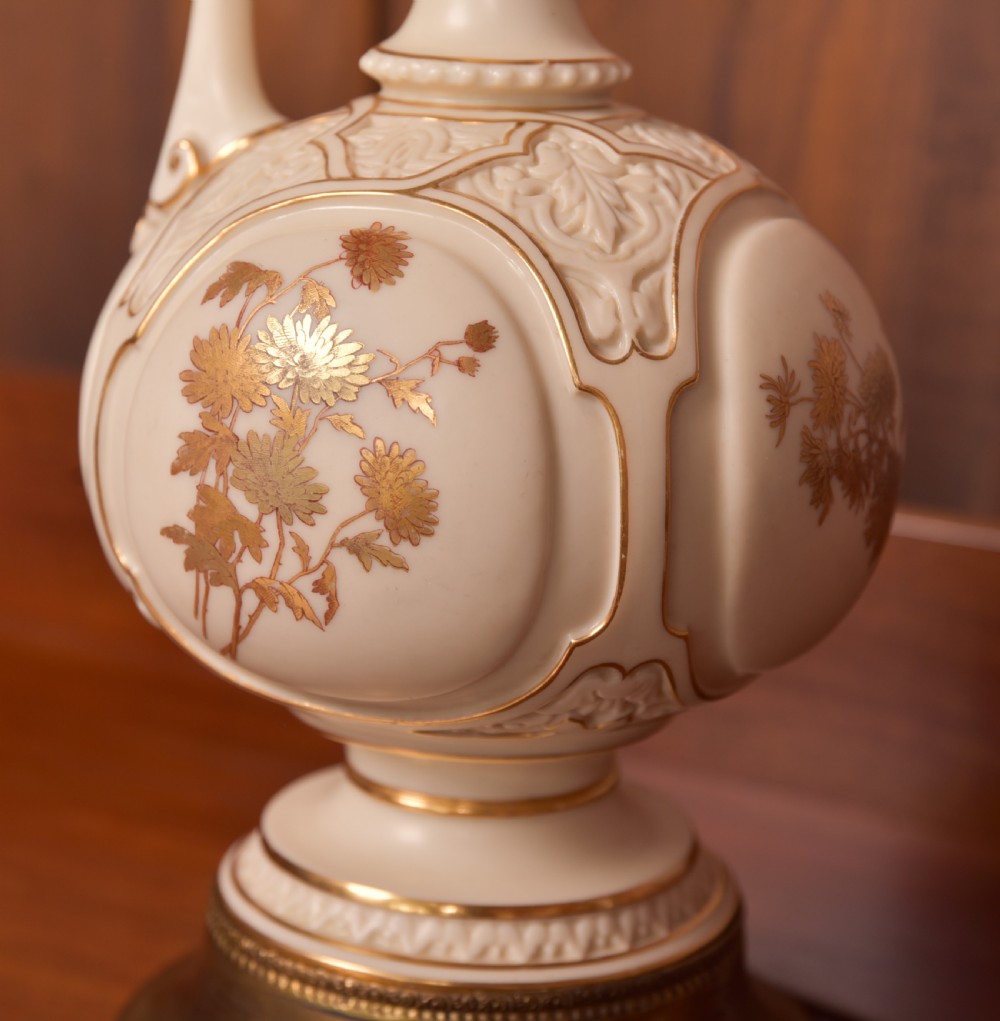Royal Worcester Jug Lamp View IV