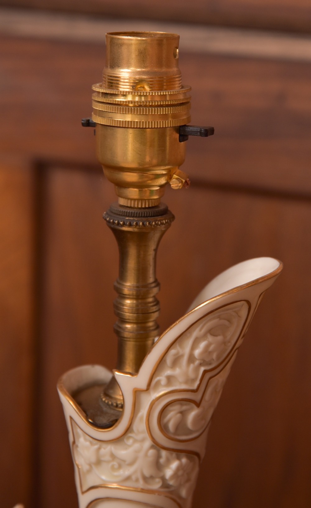 Royal Worcester Jug Lamp View VI