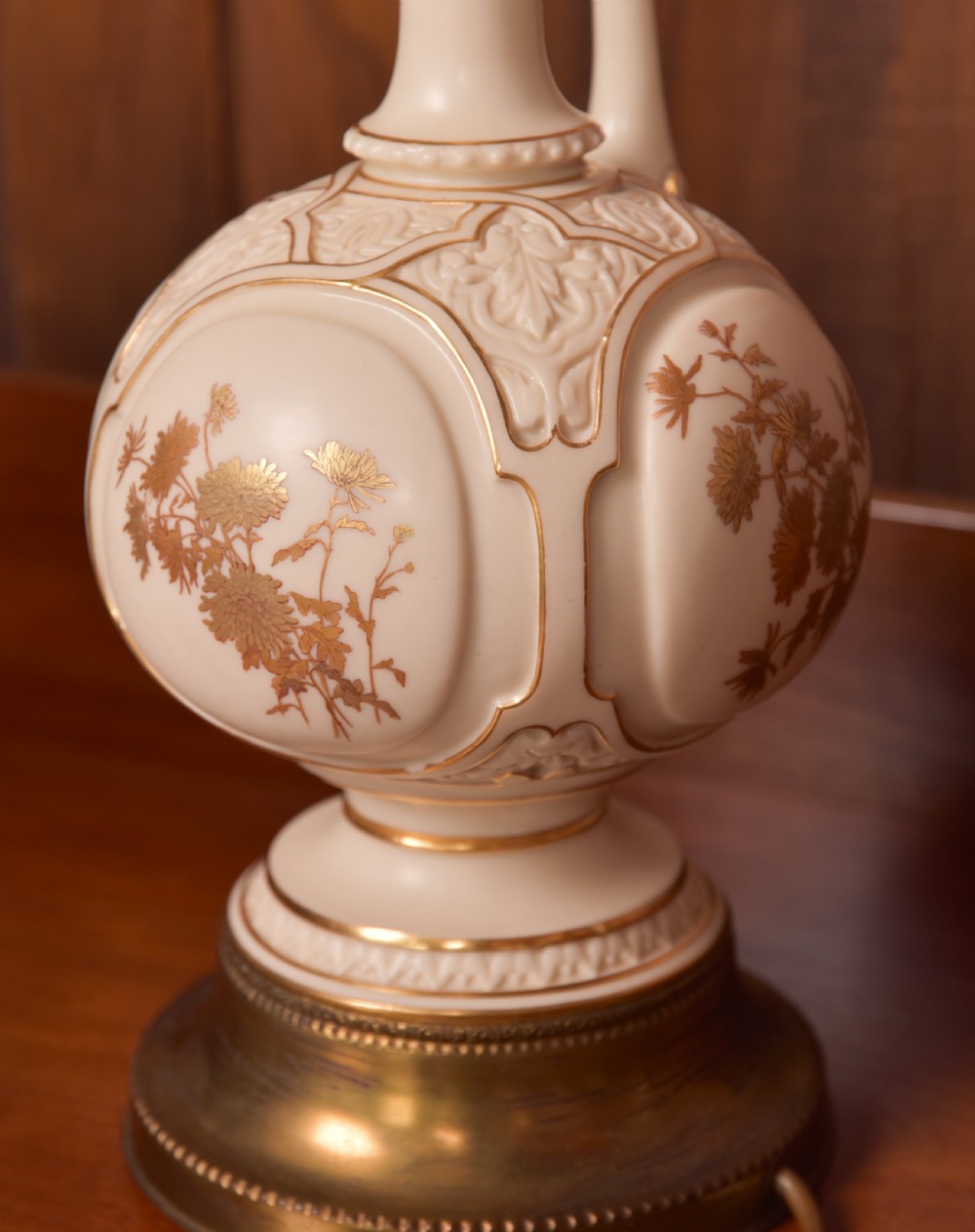 Royal Worcester Jug Lamp View VII