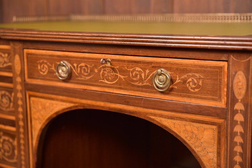  Edwardian Maple & Co Writing Desk  View II